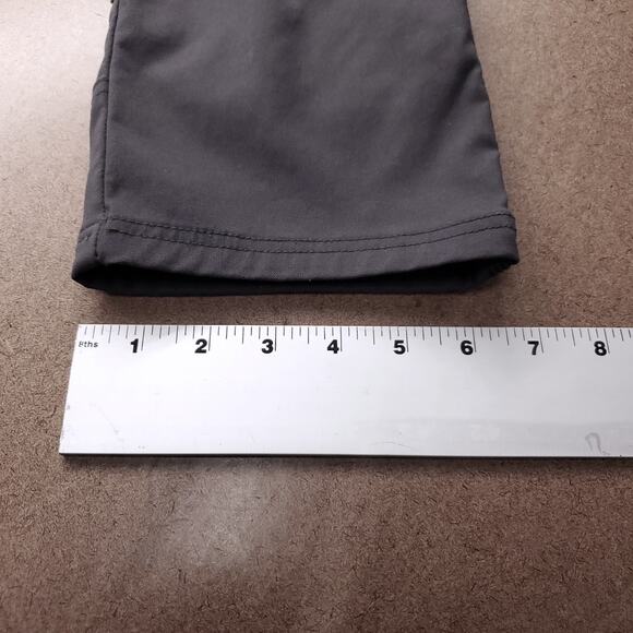 PrAna Stretch Zion Straight Cargo Pants Men 30x32 Dark Gray Outdoor Technical - Picture 8 of 11